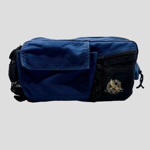 VINTAGE EDDIE BAUER Fanny Pack BLUE Waist Hip